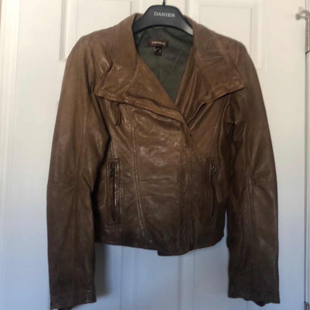 Real Leather moto jacket